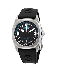 Men's JH9 Rubber Black Dial Watch