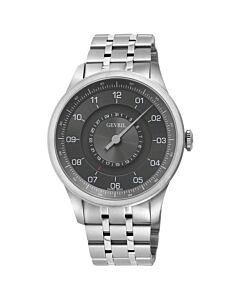 Men's Jones St Stainless Steel Grey Dial Watch