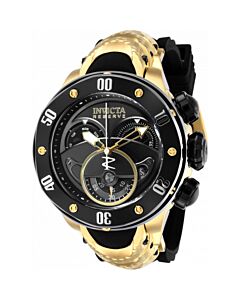 Men's Kraken Chronograph Polyurethane Black Dial Watch