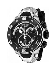 Men's Kraken Chronograph Stainless Steel Black Dial Watch