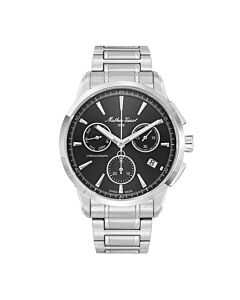 Men's Lancelot Chronograph Stainless Steel Black Dial Watch
