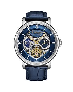Men's Legacy Chronograph Leather Blue Dial Watch