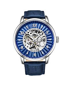 Men's Legacy Leather Blue Dial Watch