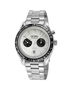 Men's Lenox Stainless Steel Silver Dial Watch