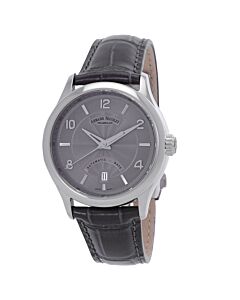 Men's M02-4 Leather Grey Dial Watch