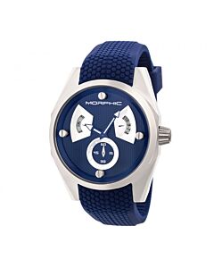 Men's M34 Series Silicone Blue Dial Watch