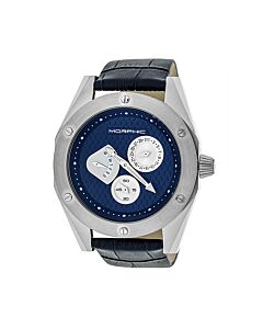 Men's M46 Navy Croco-Embossed Leather Navy Blue Dial