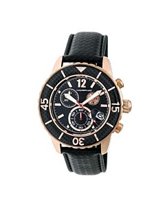 Men's M51 Series Chronograph Leather Black Dial Watch