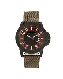 Men's M70 Series Genuine Leather Multicolor Dial Watch