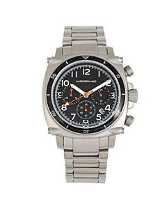 Men's M83 Series Chronograph Stainless Steel Black Dial Watch