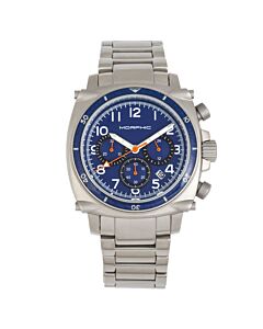 Men's M83 Series Chronograph Stainless Steel Blue Dial Watch