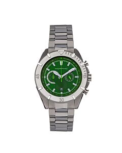 Men's M94 Series Chronograph Stainless Steel Green Dial Watch