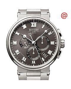 Men's Marine Chronograph Titanium Grey Dial Watch