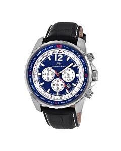 Men's Martin Chronograph Stainless Steel Blue Dial Watch