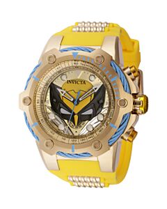 Men's Marvel Chronograph Silicone Multi-Color Dial Watch