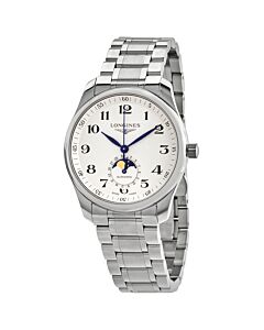 Men's Master Stainless Steel Silver Dial Watch
