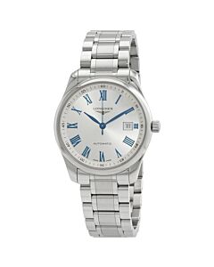 Men's Master Stainless Steel Silver-tone Dial Watch