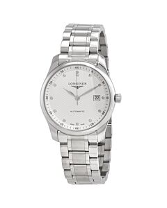 Men's Master Stainless Steel White Dial Watch