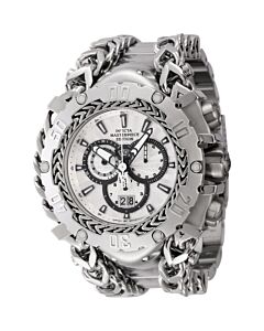 Men's Masterpiece Chronograph Stainless Steel Silver-tone Dial Watch