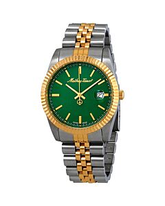 Men's Rolly III Stainless Steel Green Dial