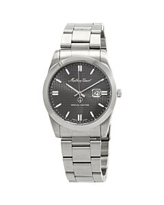 Men's Mathy Chess Stainless Steel Grey Dial Watch