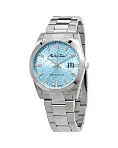 Men's Mathy I Stainless Steel Blue Dial Watch