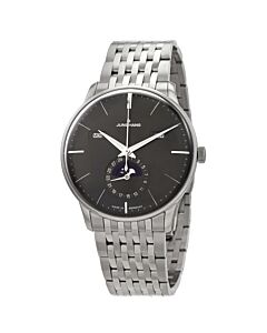 Men's Meister Calendar Stainless Steel Dark Gray Dial Watch