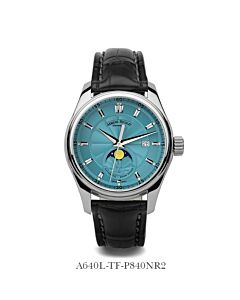 Men's Mh2 Leather Blue Dial Watch