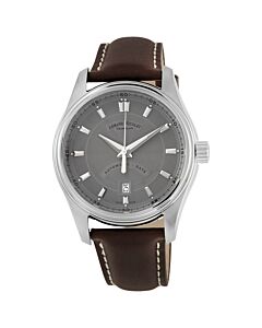 Men's MH2 Leather Grey Dial Watch