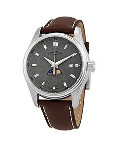 Men's MH2 Leather Grey Dial Watch