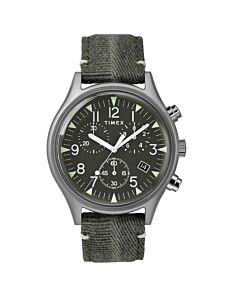 Men's MK1 Chronograph Fabric Gray Dial Watch