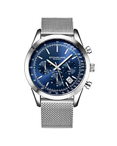 Men's Monaco Chronograph Alloy Mesh Blue Dial Watch