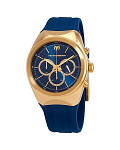 Mens-MoonSun-Silicone-Blue-Dial-Watch