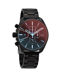 Mens-MS9-Chronograph-Stainless-Steel-Black-Iridescent-Dial