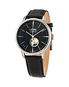 Mens-Mulberry-Open-Heart-Leather-Black-Open-Heart-Dial
