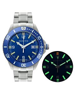 Men's Naval Series Stainless Steel Blue Dial Watch