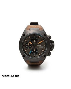 Men's Navigator Chronograph Rubber Grey Dial Watch