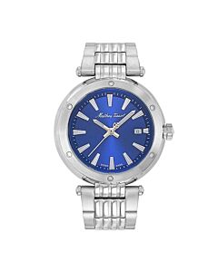 Men's Neptune Stainless Steel Blue Dial Watch