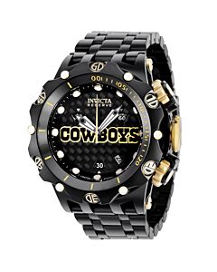 Men's NFL Chronograph Stainless Steel Black Dial Watch