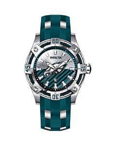 Men's NFL Polyurethane and Stainless Steel Silver-tone Dial Watch