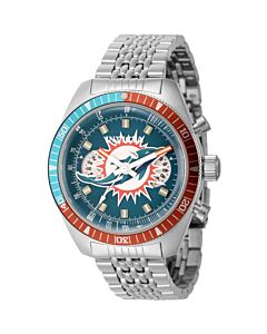 Men's NFL Stainless Steel Green Dial Watch