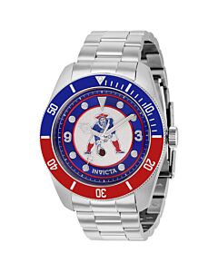 Men's NFL Stainless Steel White Dial Watch
