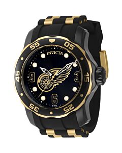 Men's NHL Polyurethane Black Dial Watch