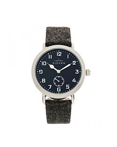 Men's Northrop Genuine Leather Navy Dial Watch