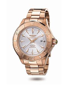 Men's Ocean Ghost III 23kt Rose Gold-plated Stainless Steel Silver Dial
