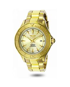 Men's Signature Automatic 23k Yellow Gold Plated