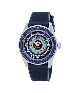 Men's Ocean Star Rubber Blue Dial Watch