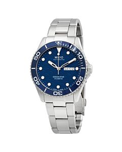 Men's Ocean Star Stainless Steel Blue Dial Watch