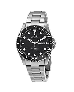 Men's Ocean Star Titanium Black Dial Watch