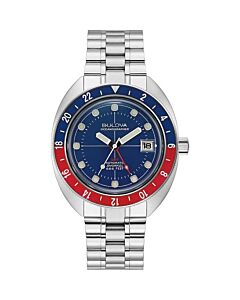 Men's Oceanographer GMT Stainless Steel Blue Dial Watch